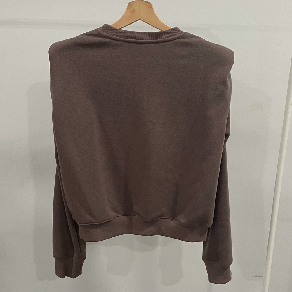 Zara taupe sweatshirt - Picture 10 of 13